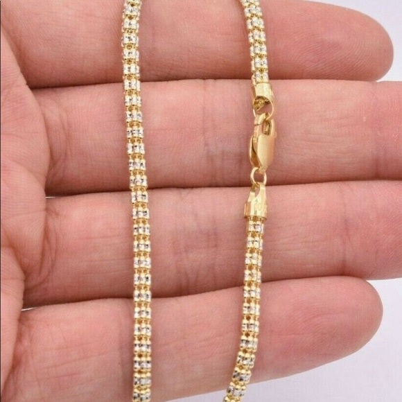 10k REAL GOLD ice chain NOT PLATED Free appraisal & poshmark authenticate incl. - Picture 8 of 11